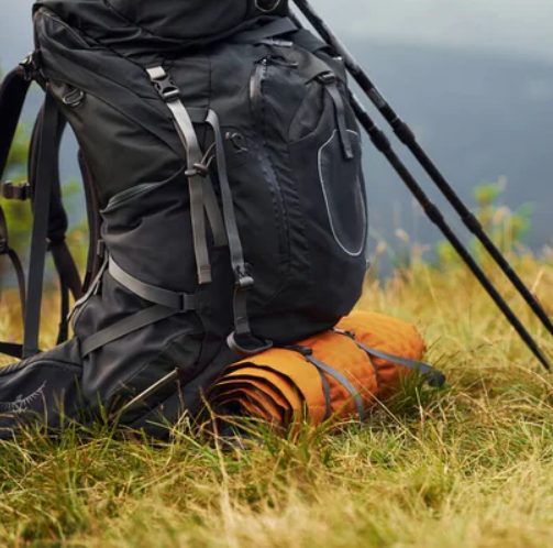 Tourist backpack for hiking and trekking