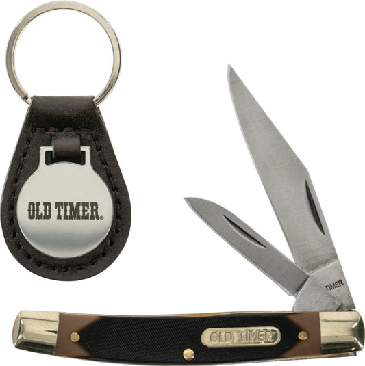 SCHP1158652 Schrade Middleman Jack Pocket Knife With Keychain