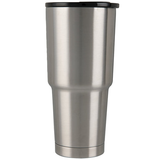 Grizzly 32 oz. Double Wall Brushed Stainless Steel Grip Cup